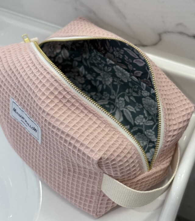 Maison Mallow - Trousse de Toilette Rose XXL