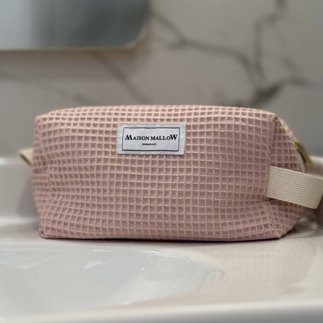 Maison Mallow - Trousse de Toilette Rose XXL