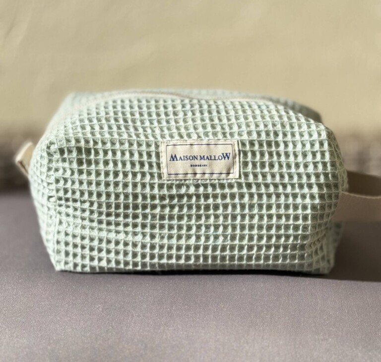 Maison Mallow - Trousse de Toilette XXL Vert d'Eau