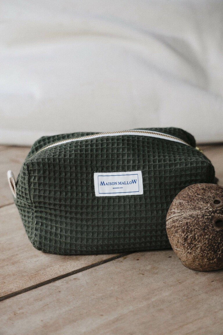 Maison Mallow - Trousse de Toilette XXLVert Kaki