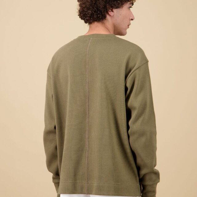 Nitto Knitwear - Vahé manches longues - Kaki