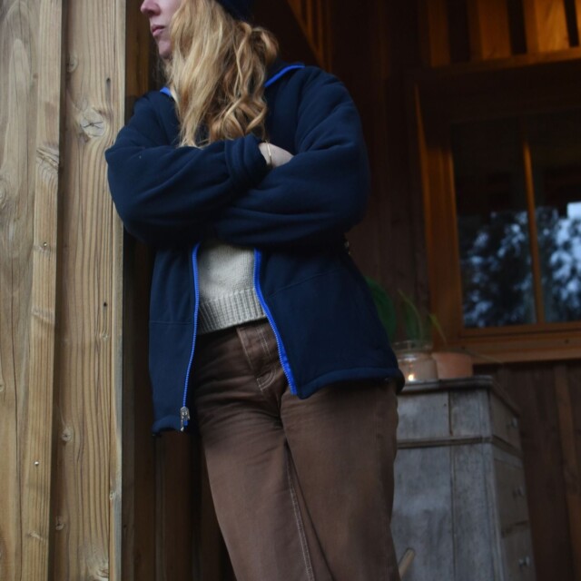 La Piece Paris - Veste micro polaire réversible CAMDEN