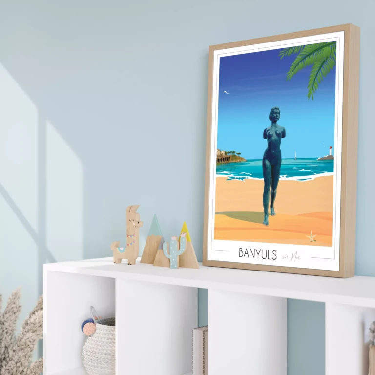 Foliove - Affiche Banyuls sur Mer Maillol
