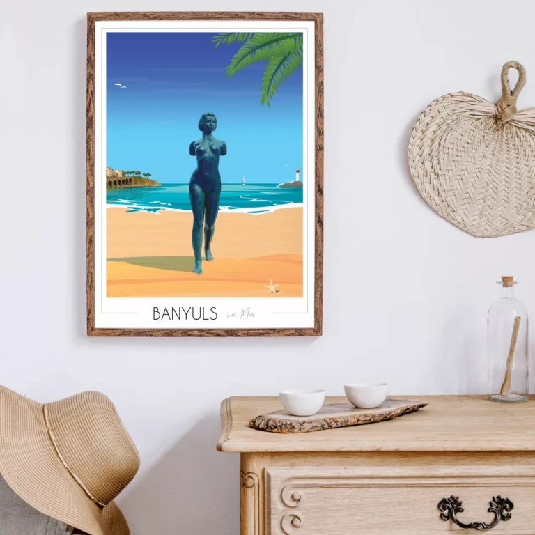 Foliove - Affiche Banyuls sur Mer Maillol