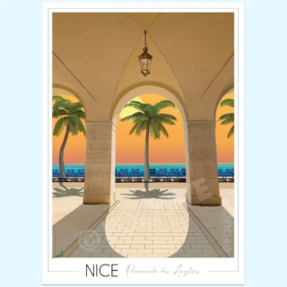 Foliove - Affiche Nice – Promenade des anglais
