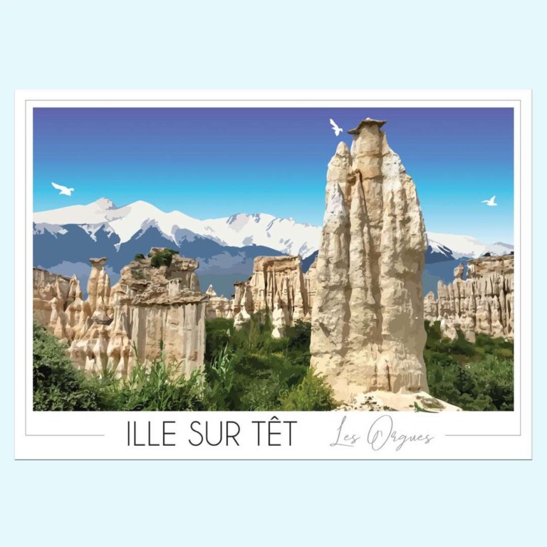 Foliove - Affiche Orgues d'Ille sur Têt