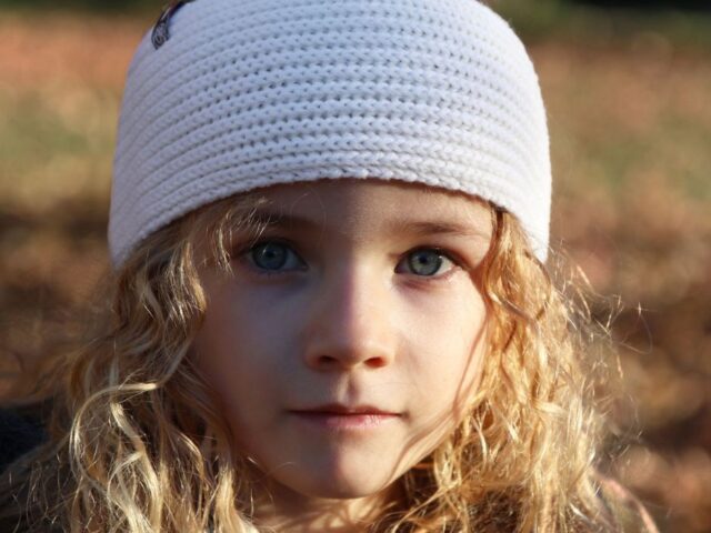 Maison Bonnefoy - Bandeau simple Perinne enfant Ecru