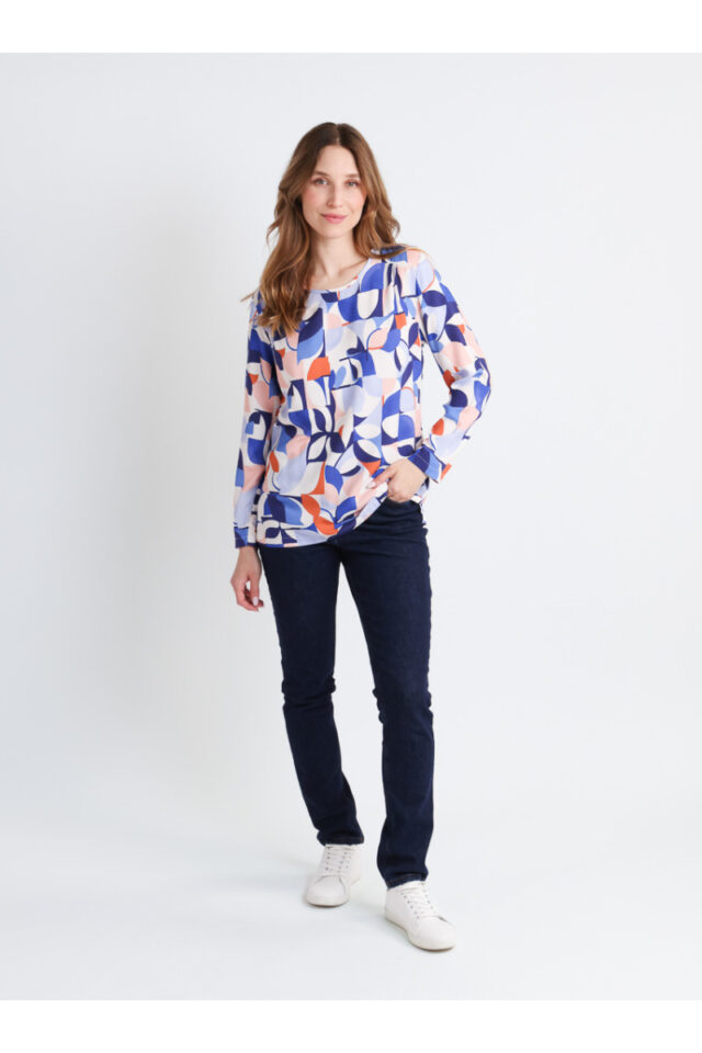 Maison Solfin - Blouse manches longues viscose Made in France| B.Solfin