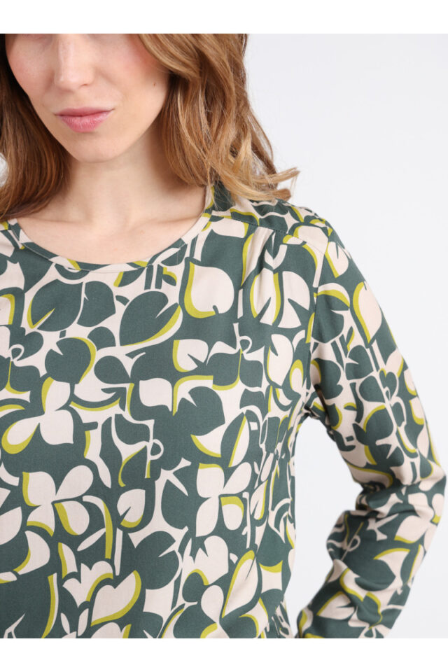 Maison Solfin - Blouse manches longues viscose Made in France| B.Solfin