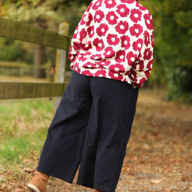 Quintessence - Blouse Naomie - Viscose Fleur Grenade