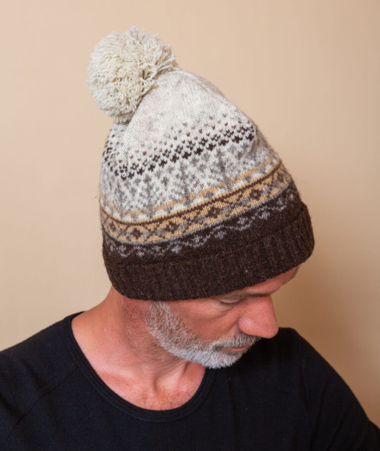 Ardelaine - Bonnet jacquard en laine