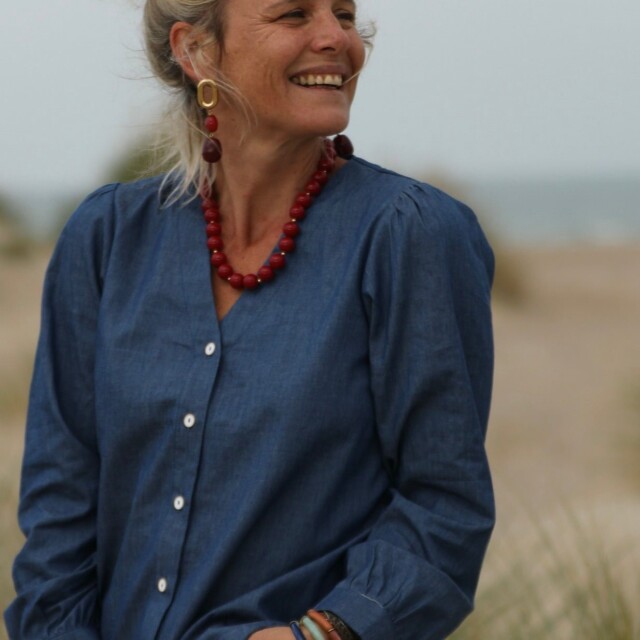 Quintessence - Boucles d’oreilles Énigme – Grenat