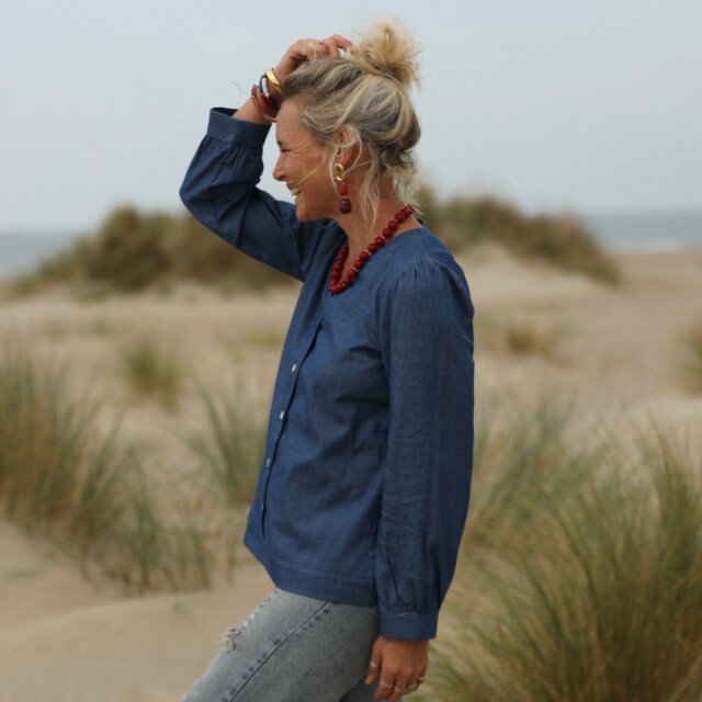 Quintessence - Boucles d’oreilles Énigme – Grenat