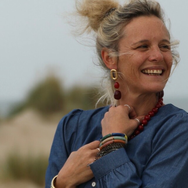 Quintessence - Boucles d’oreilles Énigme – Grenat