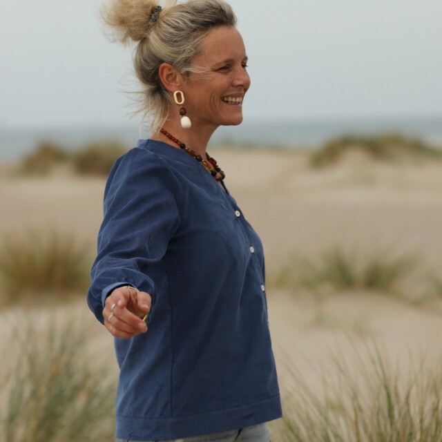 Quintessence - Boucles d’oreilles Énigme – Ivoire & Ambré