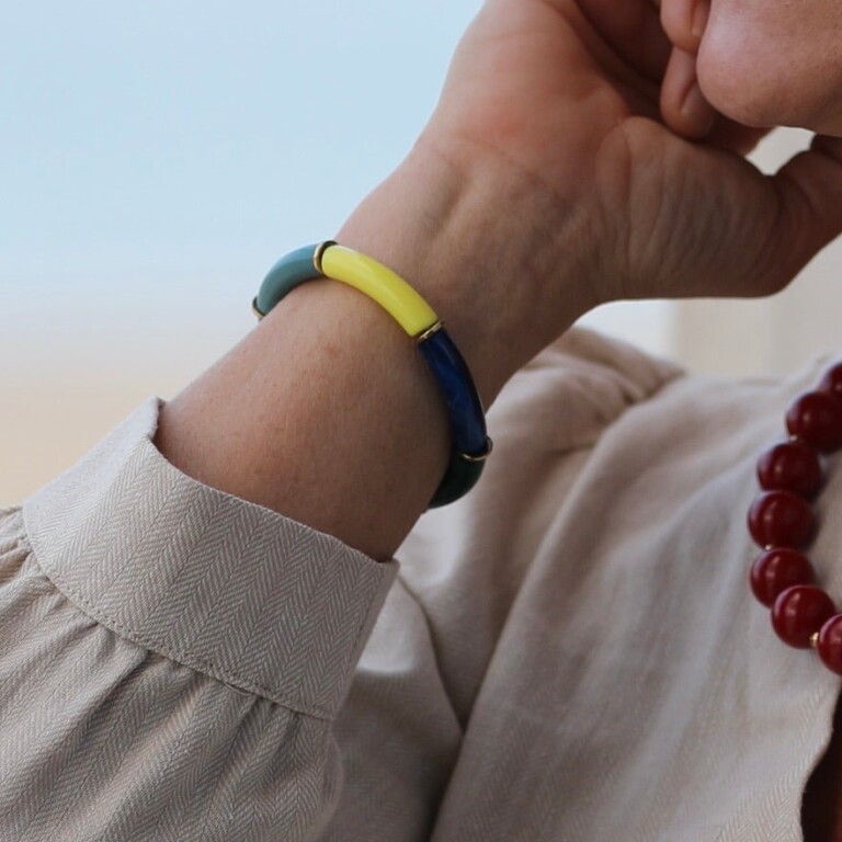 Quintessence - Bracelet Halo – Bleu