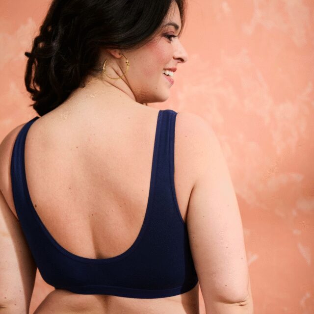 Lemahieu - Brassière à pinces - Bleu Minuit - Femme