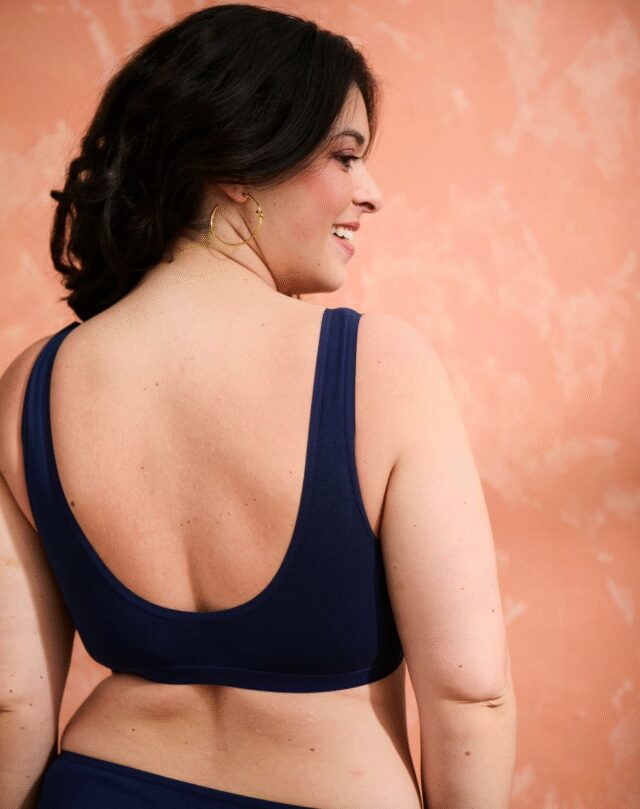 Lemahieu - Brassière à pinces - Bleu Minuit - Femme