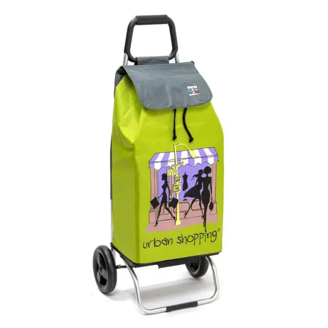 Mon Chariot de Courses - Chariot de courses pliable Buggy – Sac 55L imperméable – Vert US