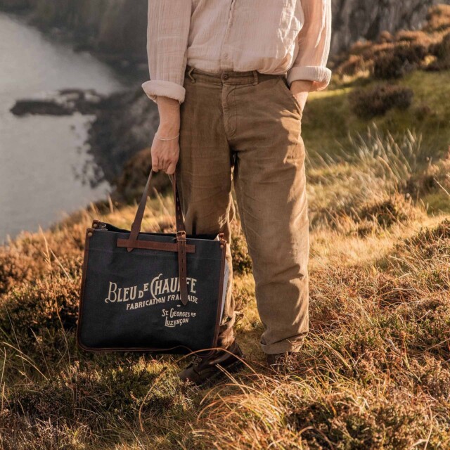 Bleu De Chauffe - Cabas Bazar - Kaki BM