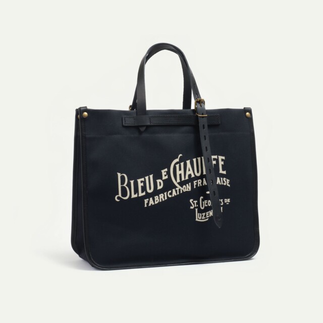 Bleu De Chauffe - Cabas Bazar - Noir BM