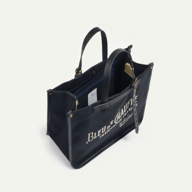 Bleu De Chauffe - Cabas Bazar - Noir BM