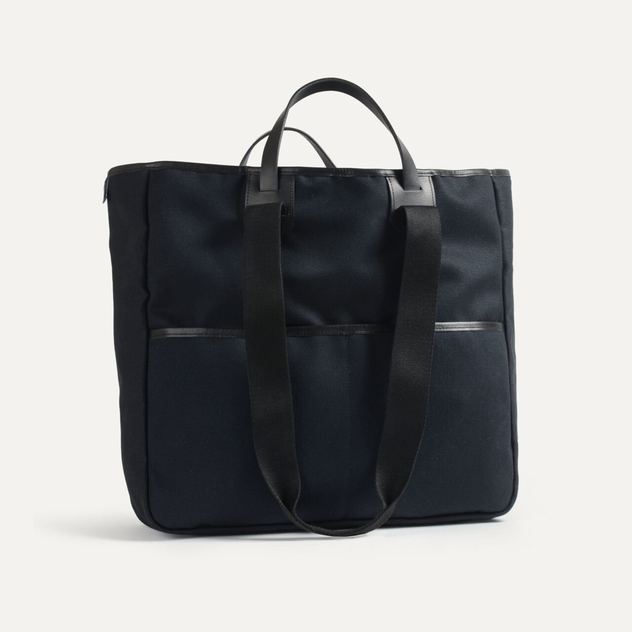 cabas musette meline noir bm Bleu De Chauffe - Cabas Meline - Noir BM