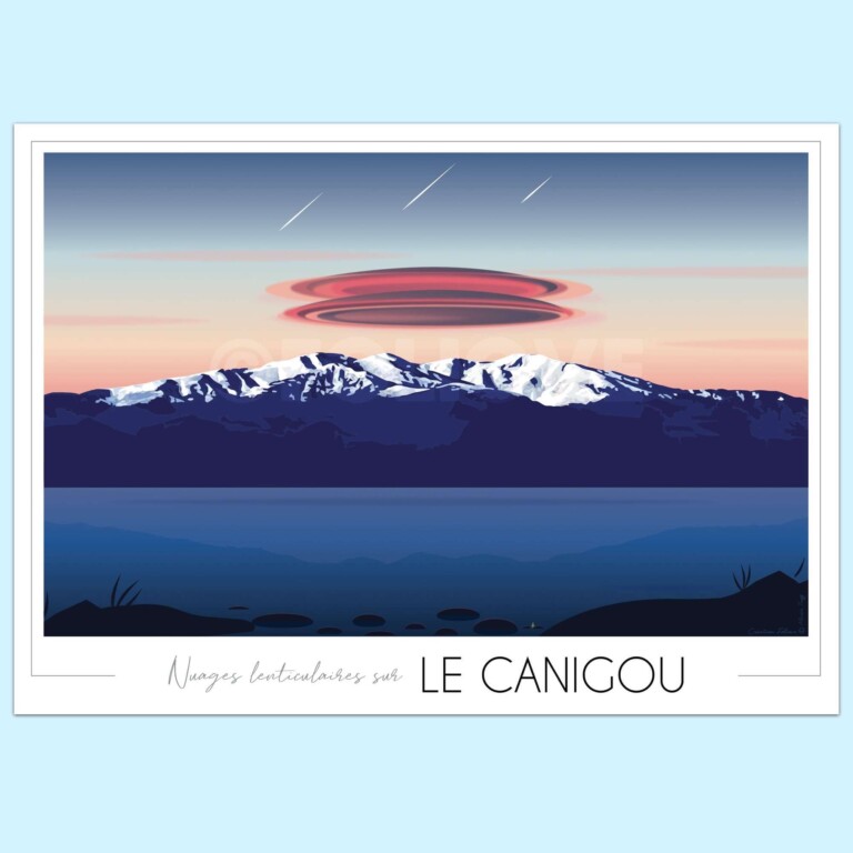 Foliove - Affiche Le Canigou