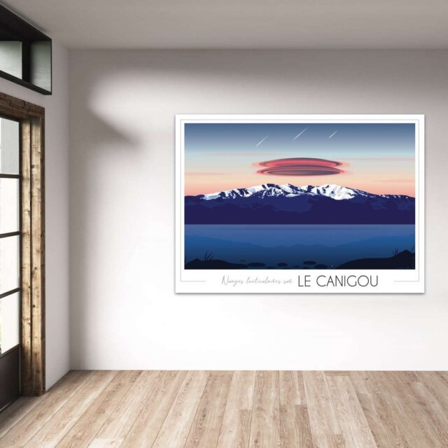 Foliove - Affiche Le Canigou