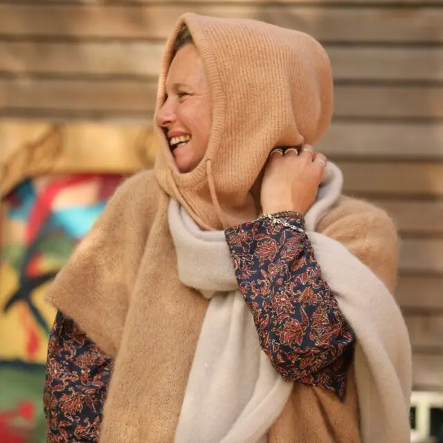 Quintessence - Cagoule Danaé – Camel