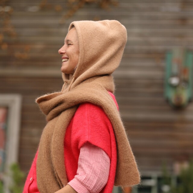 Quintessence - Cagoule Danaé - Camel