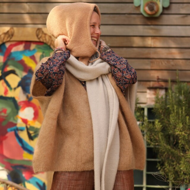 Quintessence - Cagoule Danaé - Camel