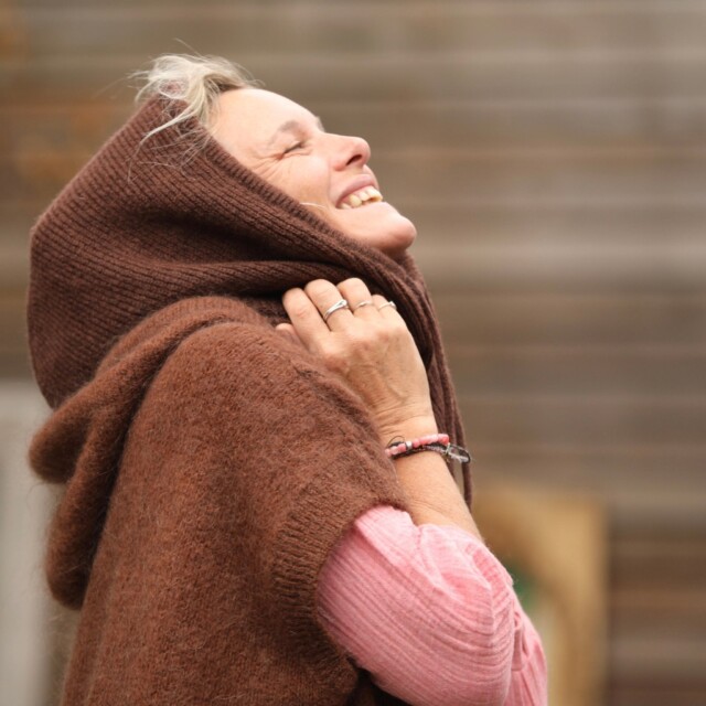 Quintessence - Cagoule Danaé - Chocolat