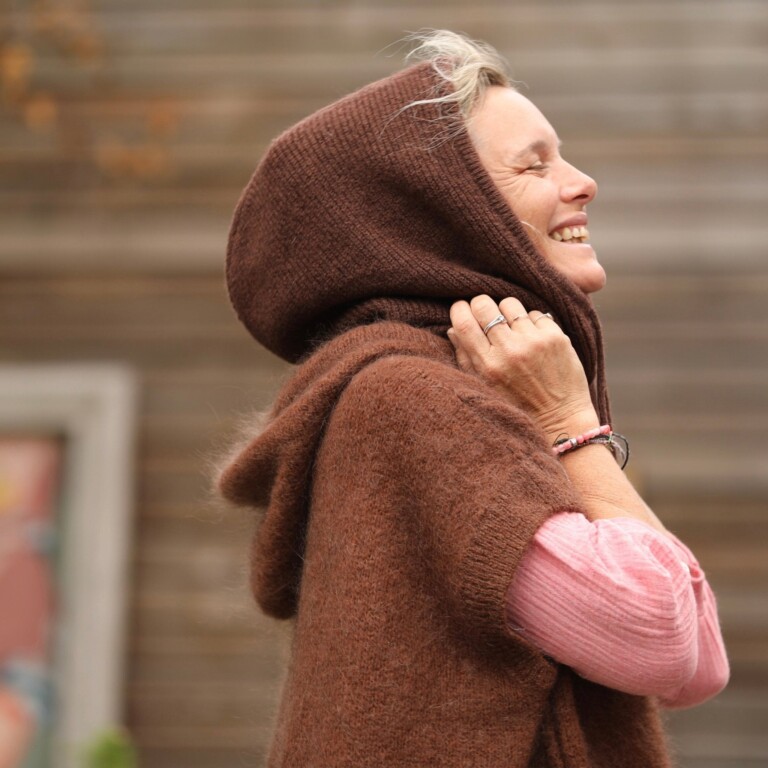Quintessence - Cagoule Danaé - Chocolat