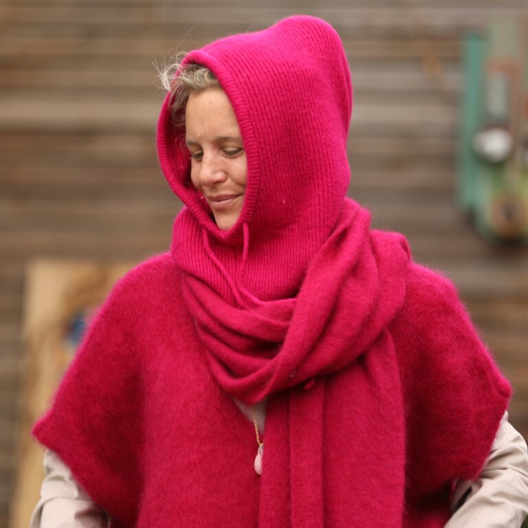 Quintessence - Cagoule Danaé - Framboise
