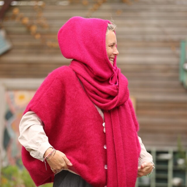 Quintessence - Cagoule Danaé - Framboise