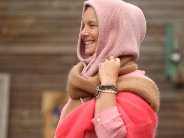 Quintessence - Cagoule Danaé - Rose boisé