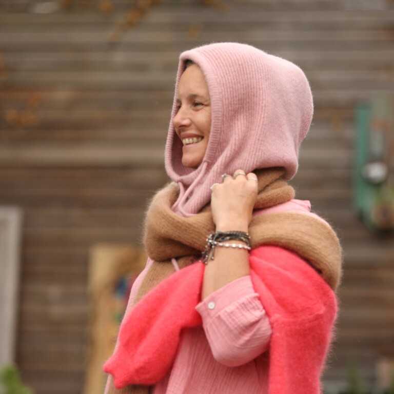 Quintessence - Cagoule Danaé - Rose boisé