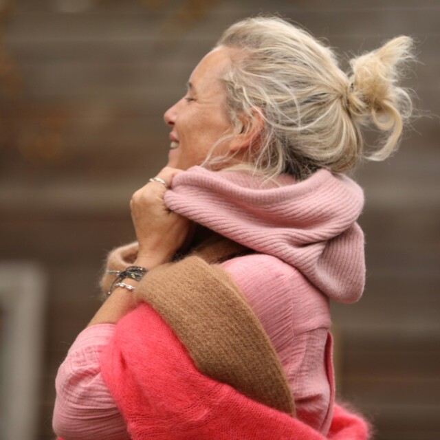 Quintessence - Cagoule Danaé - Rose boisé