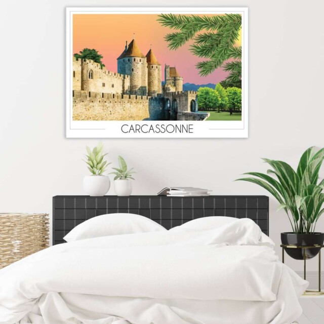 Foliove - Affiche Carcassonne