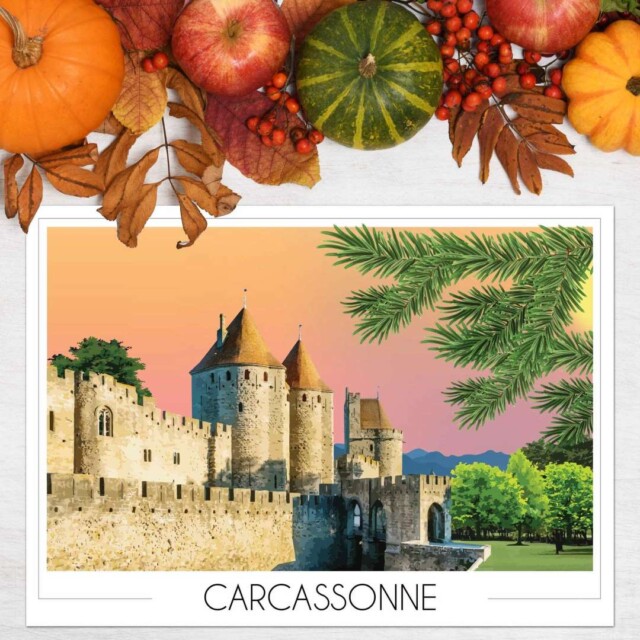 Foliove - Affiche Carcassonne