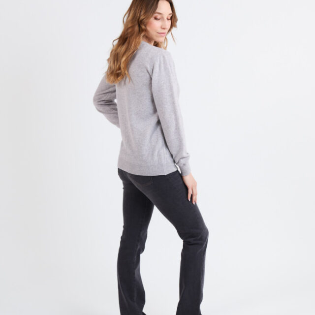 Maison Solfin - Cardigan en cachemire et laine Made in France| B.Solfin