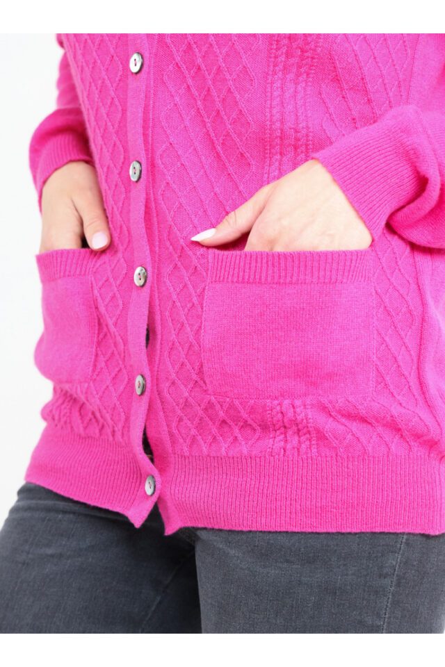 Maison Solfin - Cardigan en cachemire et laine Made in France| B.Solfin