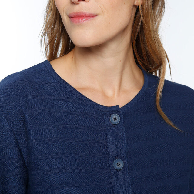 Maison Solfin - Cardigan femme en coton Made in France| B.Solfin