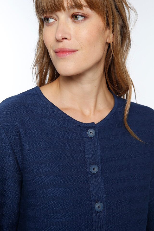 Maison Solfin - Cardigan femme en coton Made in France| B.Solfin