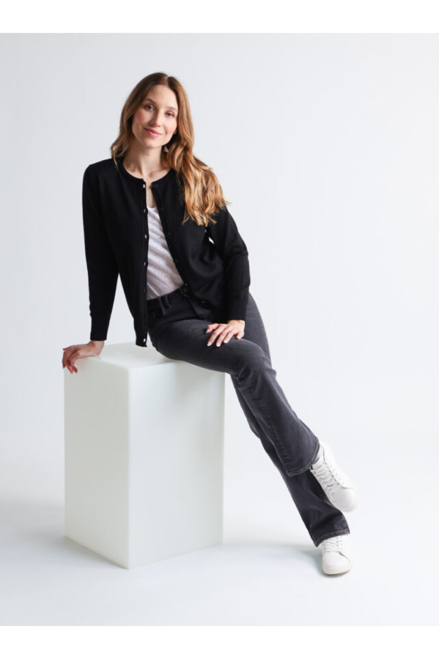 Maison Solfin - Cardigan 100% laine Made in France| B.Solfin