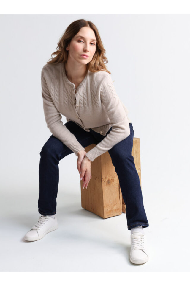 Maison Solfin - Cardigan laine mérinos Made in France| B.Solfin