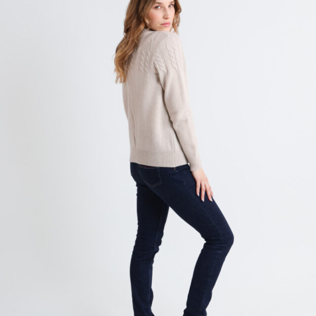 Maison Solfin - Cardigan laine mérinos Made in France| B.Solfin