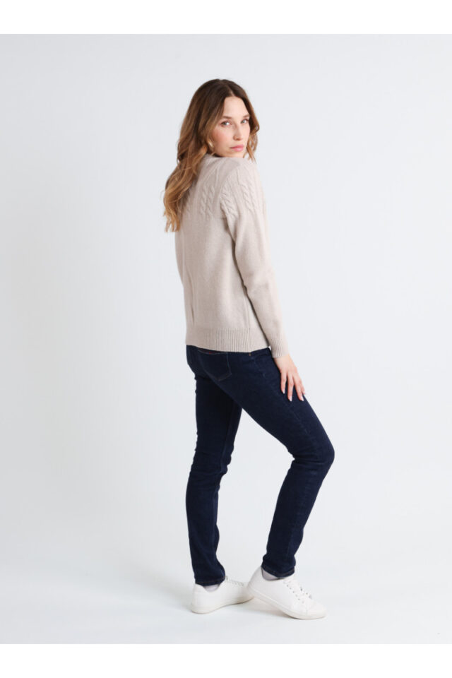 Maison Solfin - Cardigan laine mérinos Made in France| B.Solfin