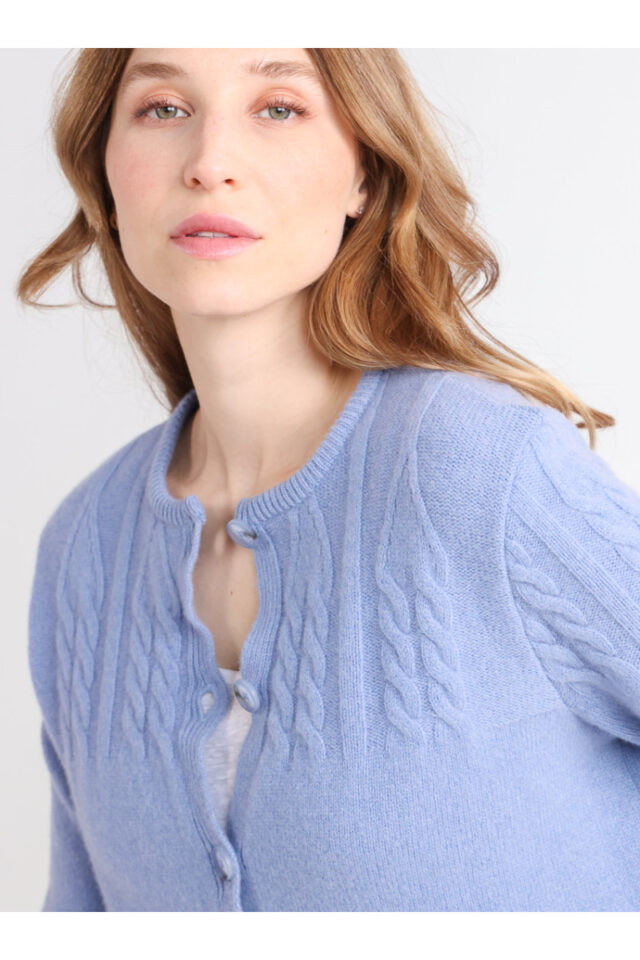 Maison Solfin - Cardigan laine mérinos Made in France| B.Solfin